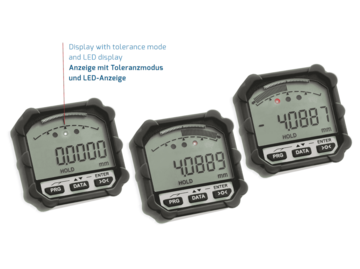 Digital passmeter display
