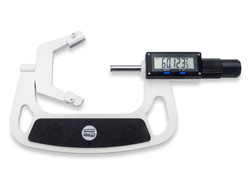 Digital micrometer 0815 to measure workpieces having odd-numbered slots 